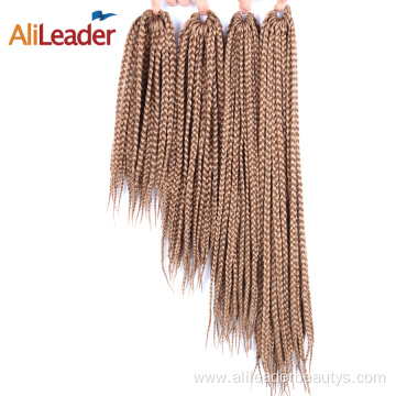 Crotchet Box Braid Ombre Synthetic Twist Hair Extension